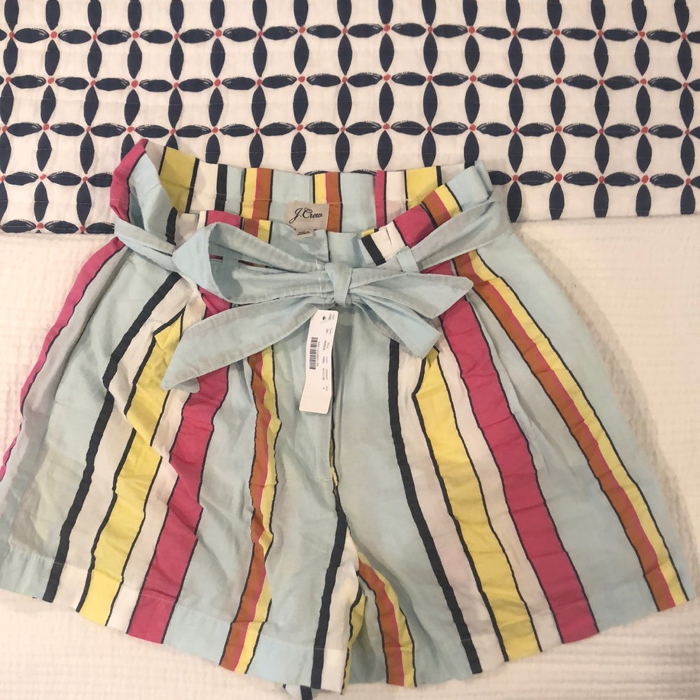JCrew Paper bag shorts